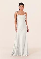 A Line Long Wedding Bridal Dress MGNY Madeline Gardner New York 21829