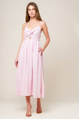 A Line Cocktail Short Midi Dress Flying Tomato ID22294