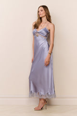 Orianna Silk-Blend Maxi Dress