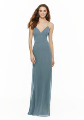 A Line Long Formal Dress MGNY Madeline Gardner New York 21634