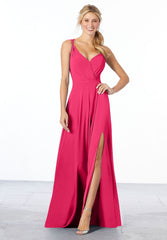 A Line Long Formal Dress MGNY Madeline Gardner New York 21661