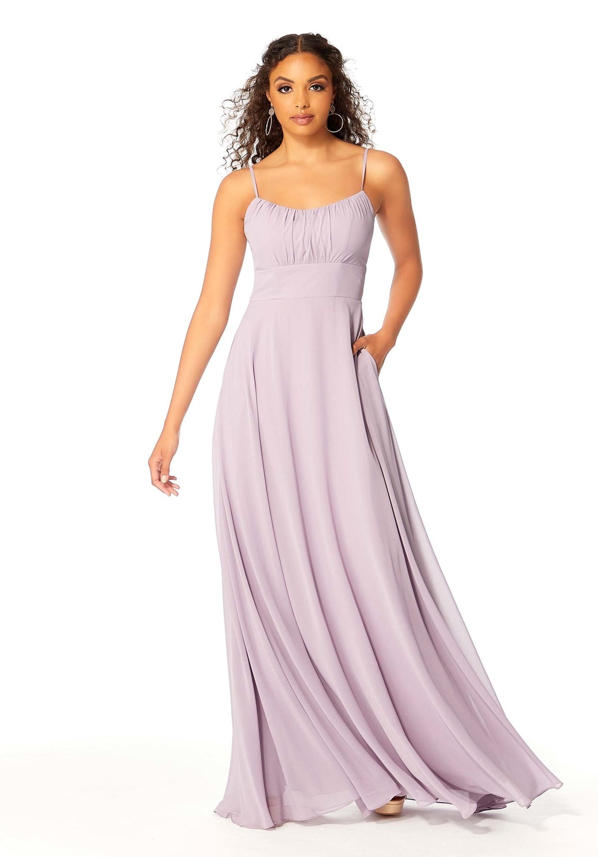 A Line Long Formal Evening Dress MGNY Madeline Gardner New York 21803