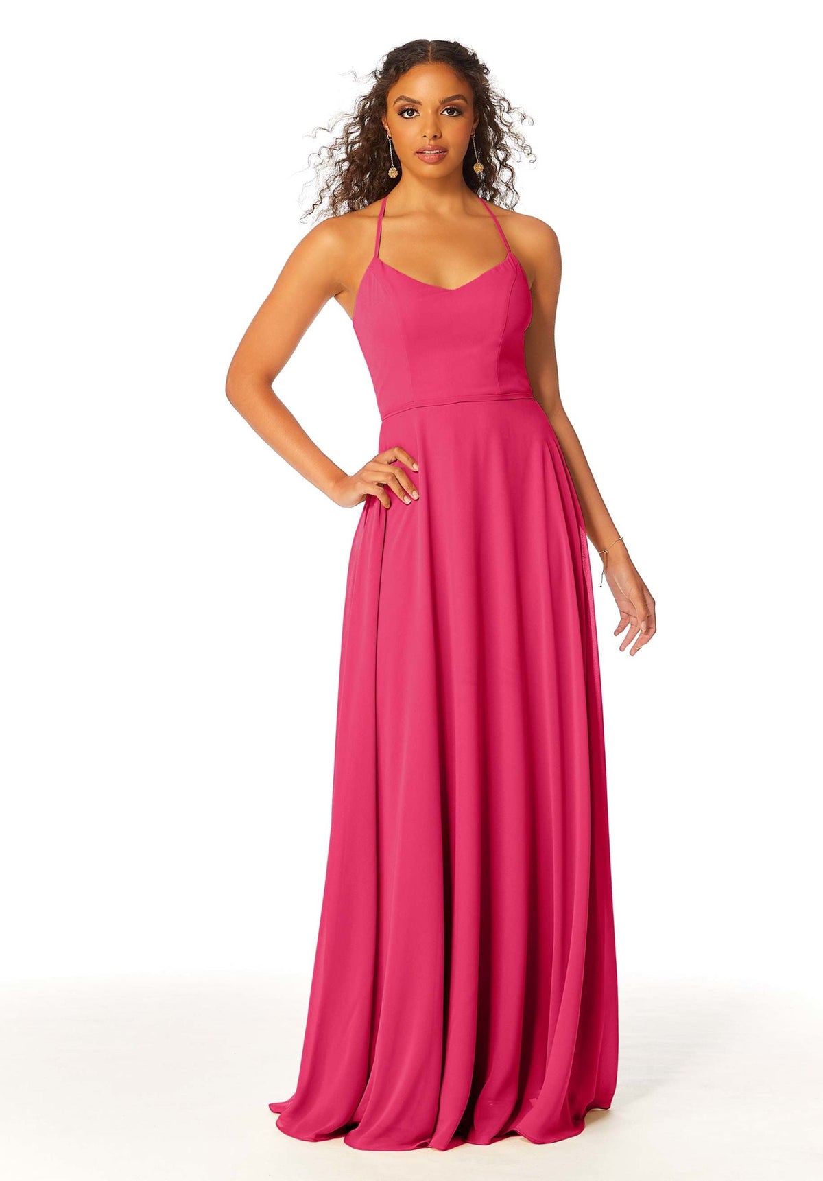 A Line Formal Evening Long Dress MGNY Madeline Gardner New York 21811