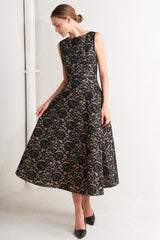 A Line Tea Length Lace Short Cocktail Dress Flying Tomato FD1667