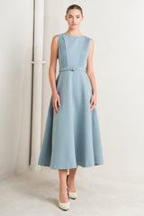 A Line Tea Length Fitted Cocktail Dress Flying Tomato FD1916