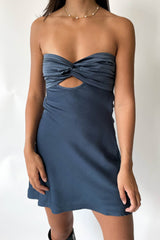 Dani Dress in Navy