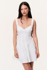 Nabi Linen Mini Dress