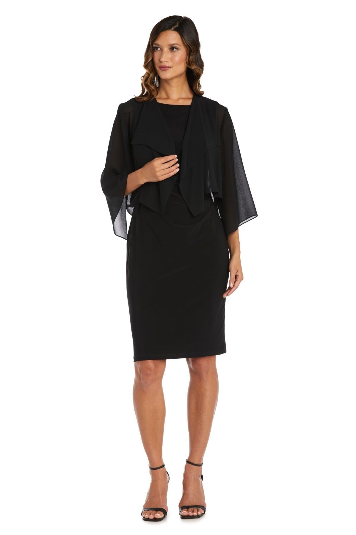3/4 Sleeve Jacket Shrug Formal R&M Richards 9249